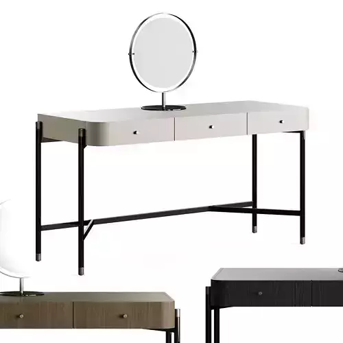 Laskasas Rosie Dressing Table 3D model