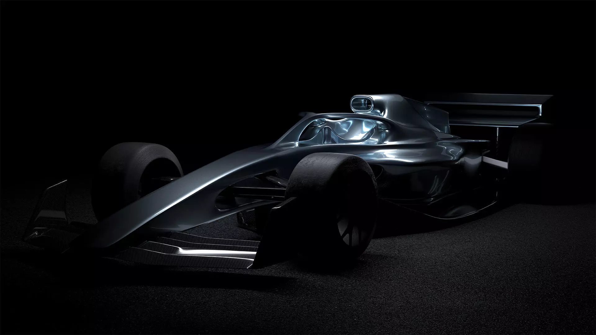 F1 Formula 1 One Racing Sports Car Vehicle 3D model