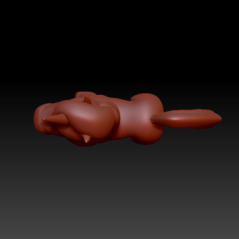 Unicorn 3D print model_12