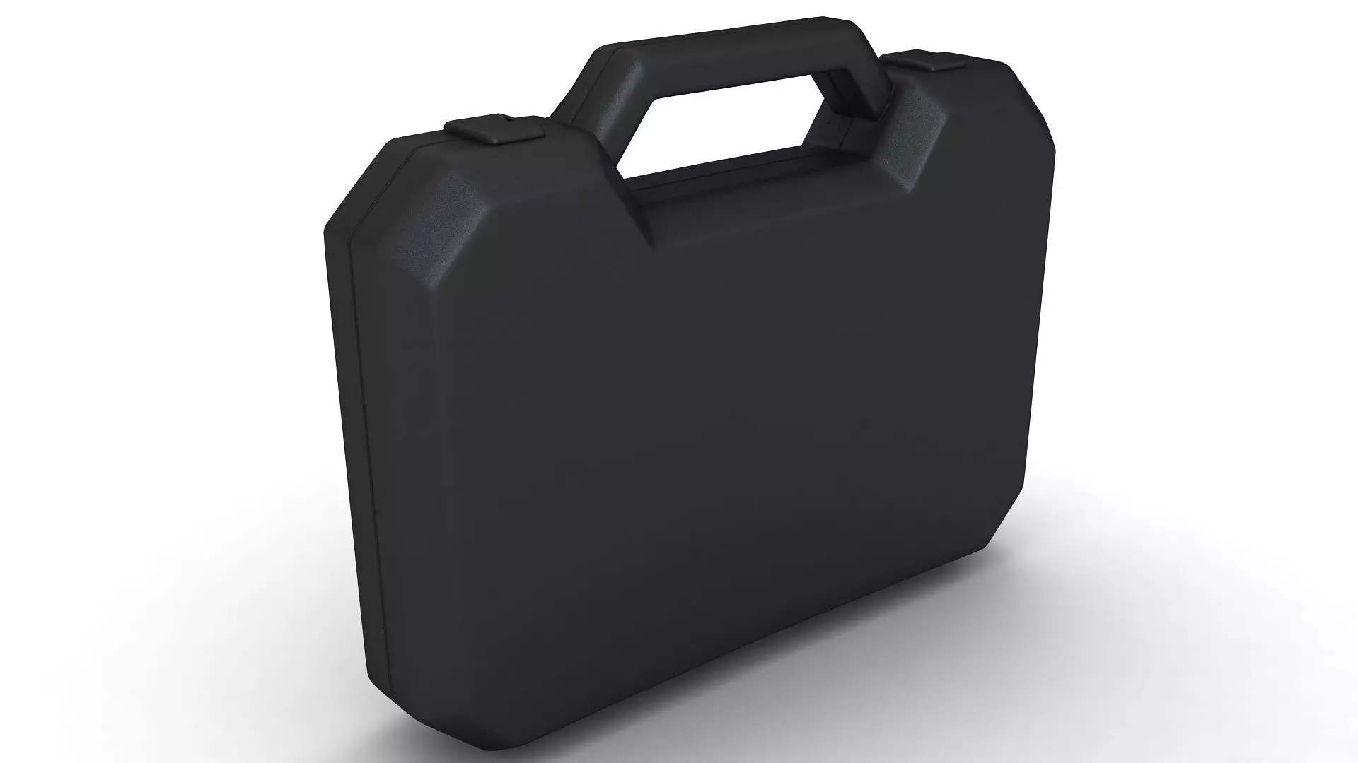 Black Plastic Case 3D model