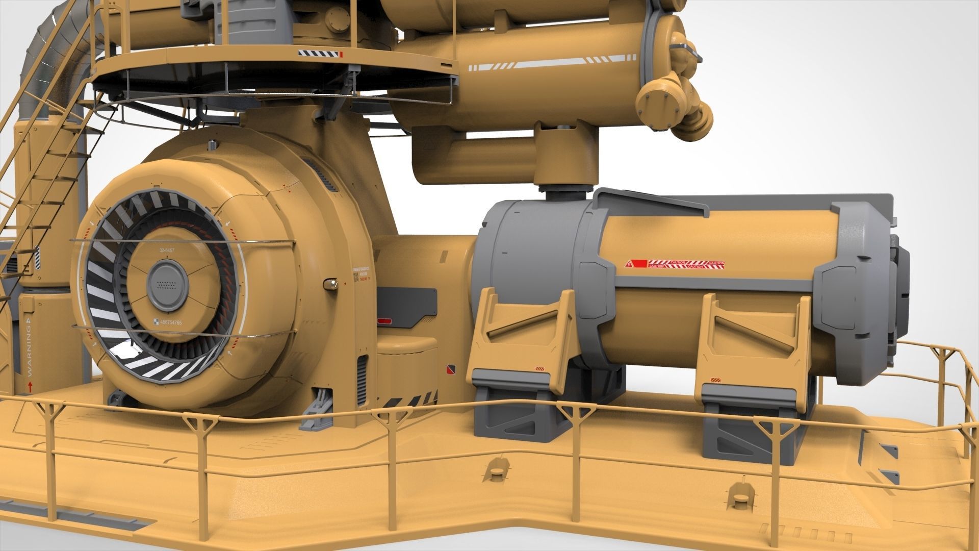 sci fi generator 2 3D model_11