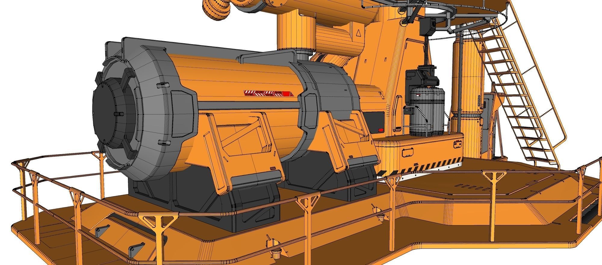 sci fi generator 2 3D model_28