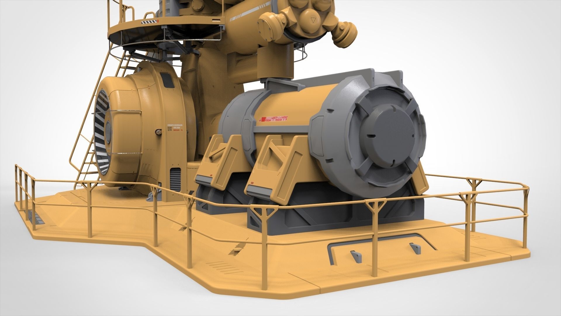 sci fi generator 2 3D model_12