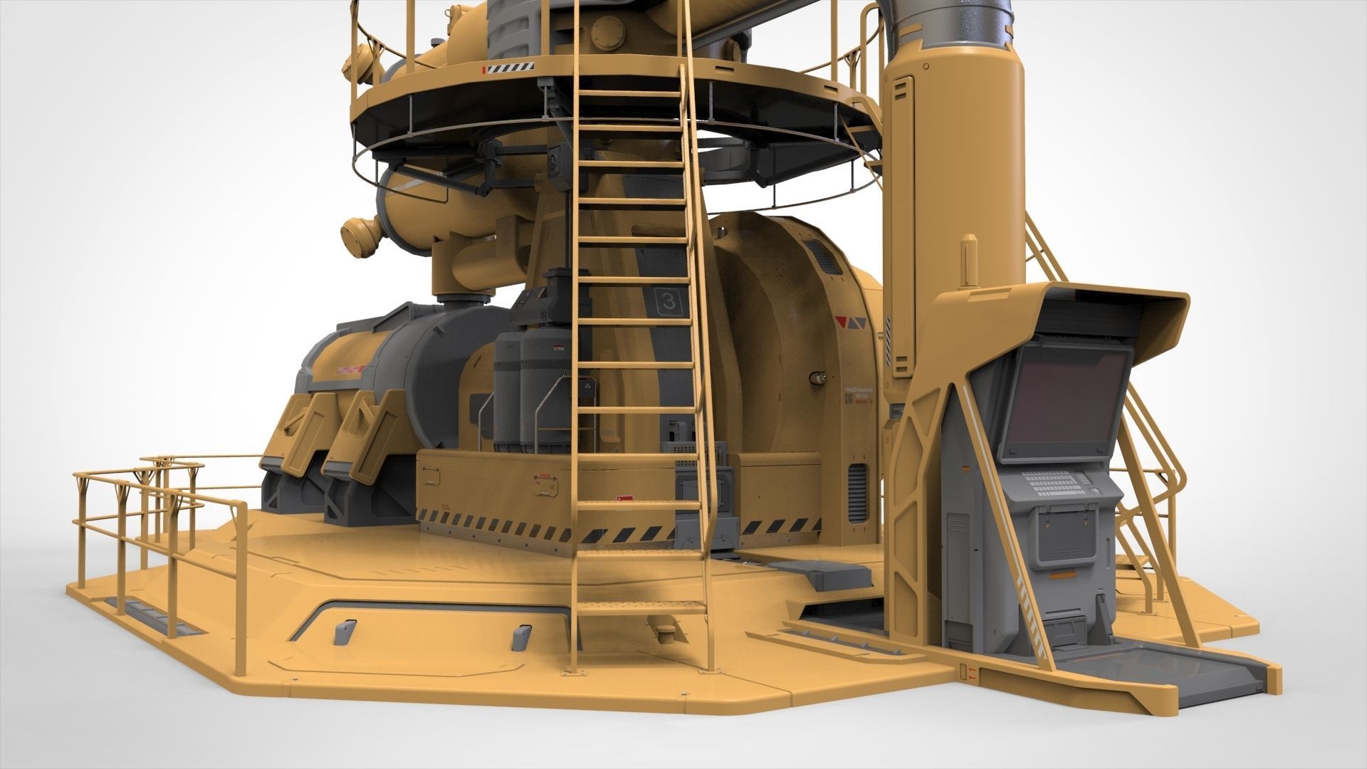 sci fi generator 2 3D model_17