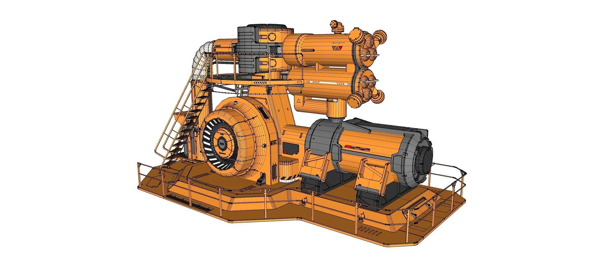 sci fi generator 2 3D model_19