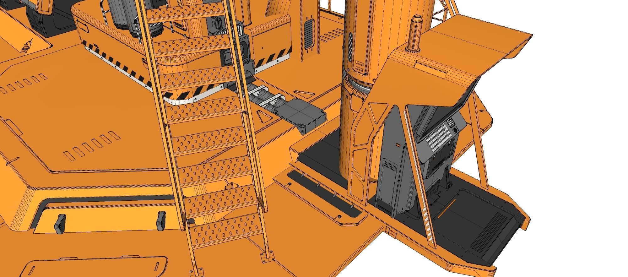 sci fi generator 2 3D model_30