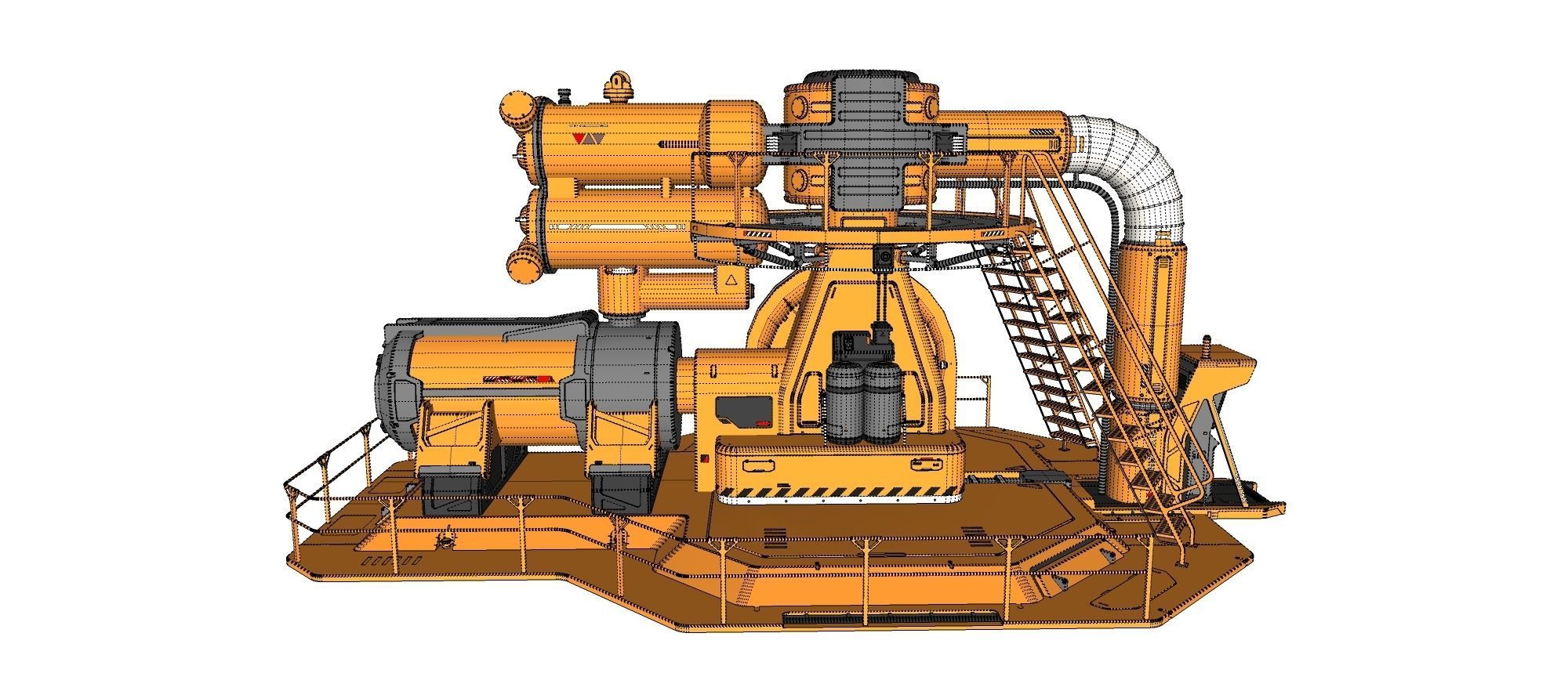 sci fi generator 2 3D model_21