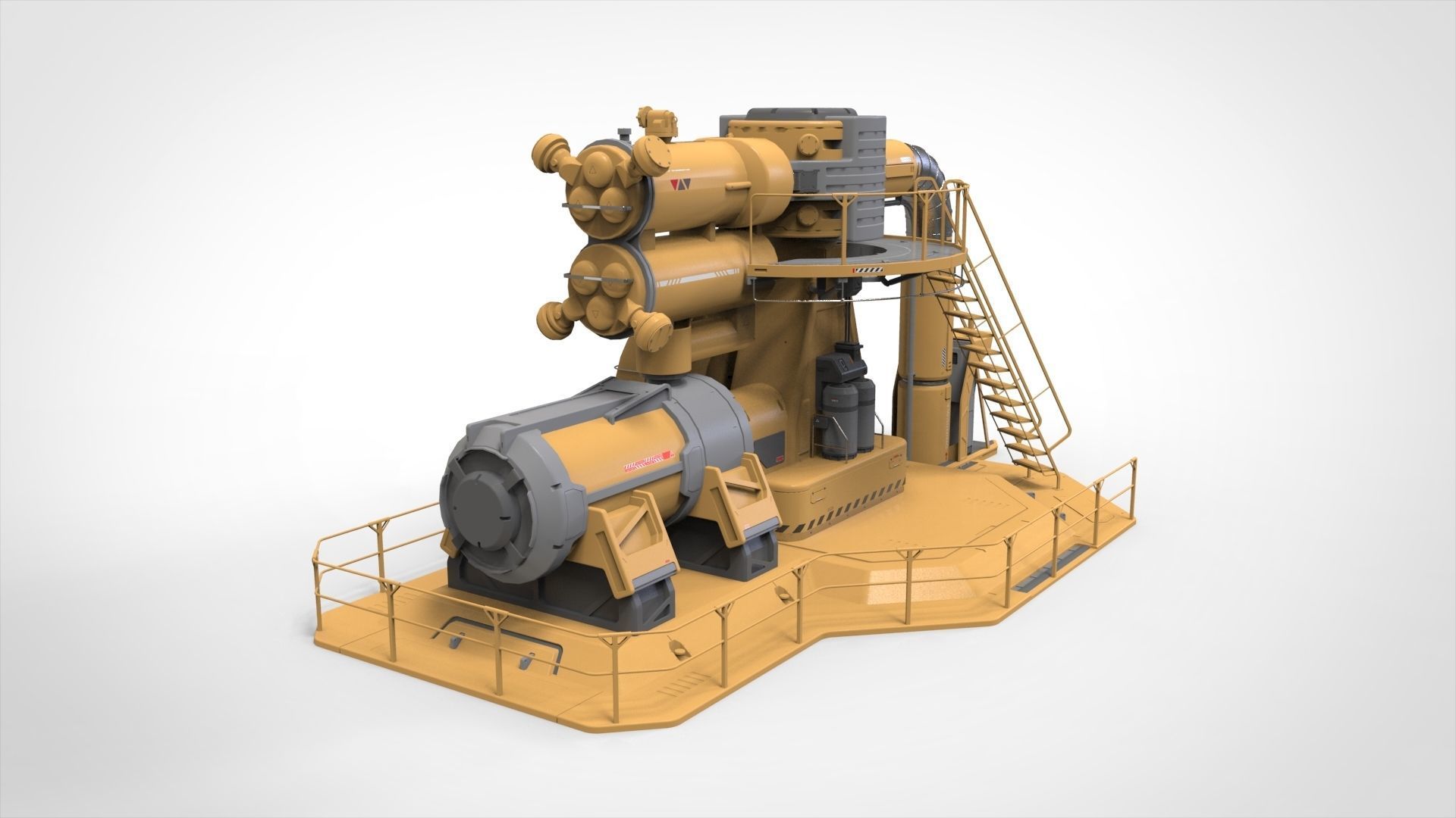 sci fi generator 2 3D model_3