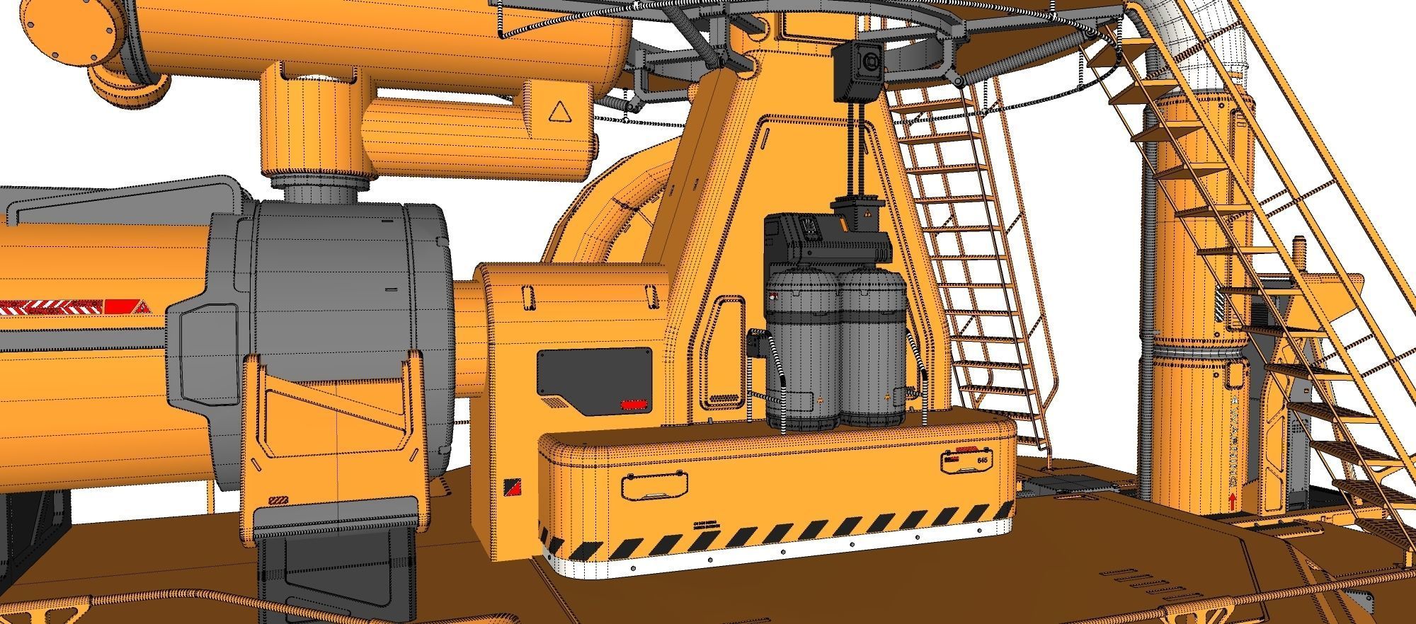 sci fi generator 2 3D model_29