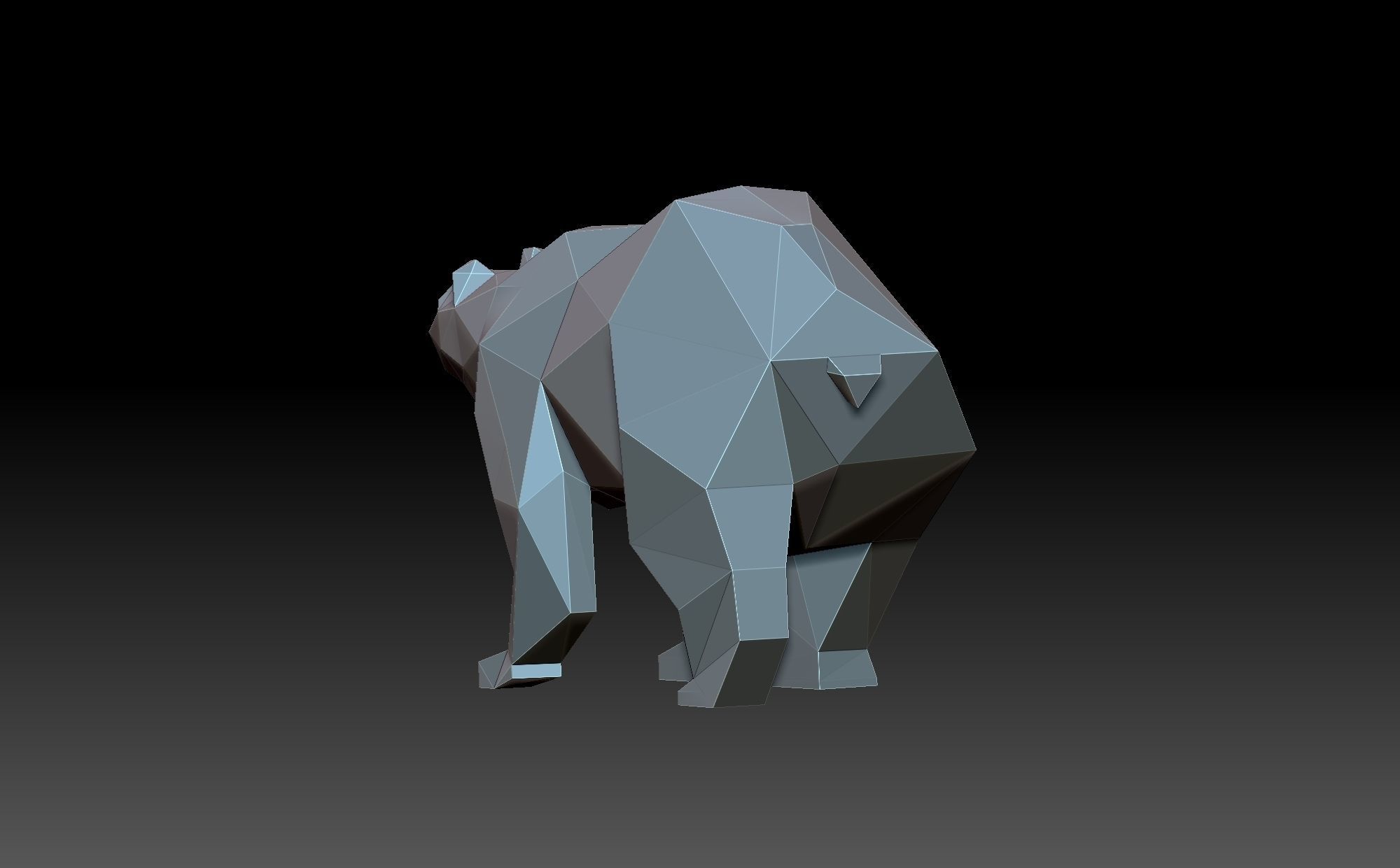 Polar Bear 3D print model_2