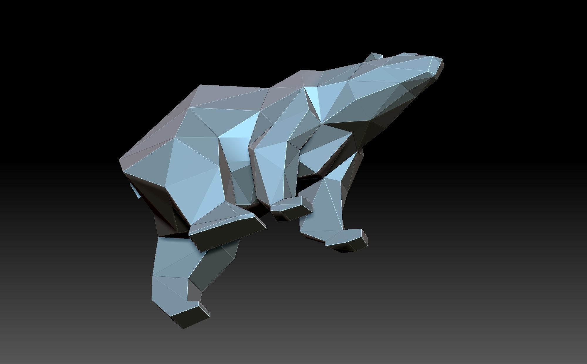 Polar Bear 3D print model_6