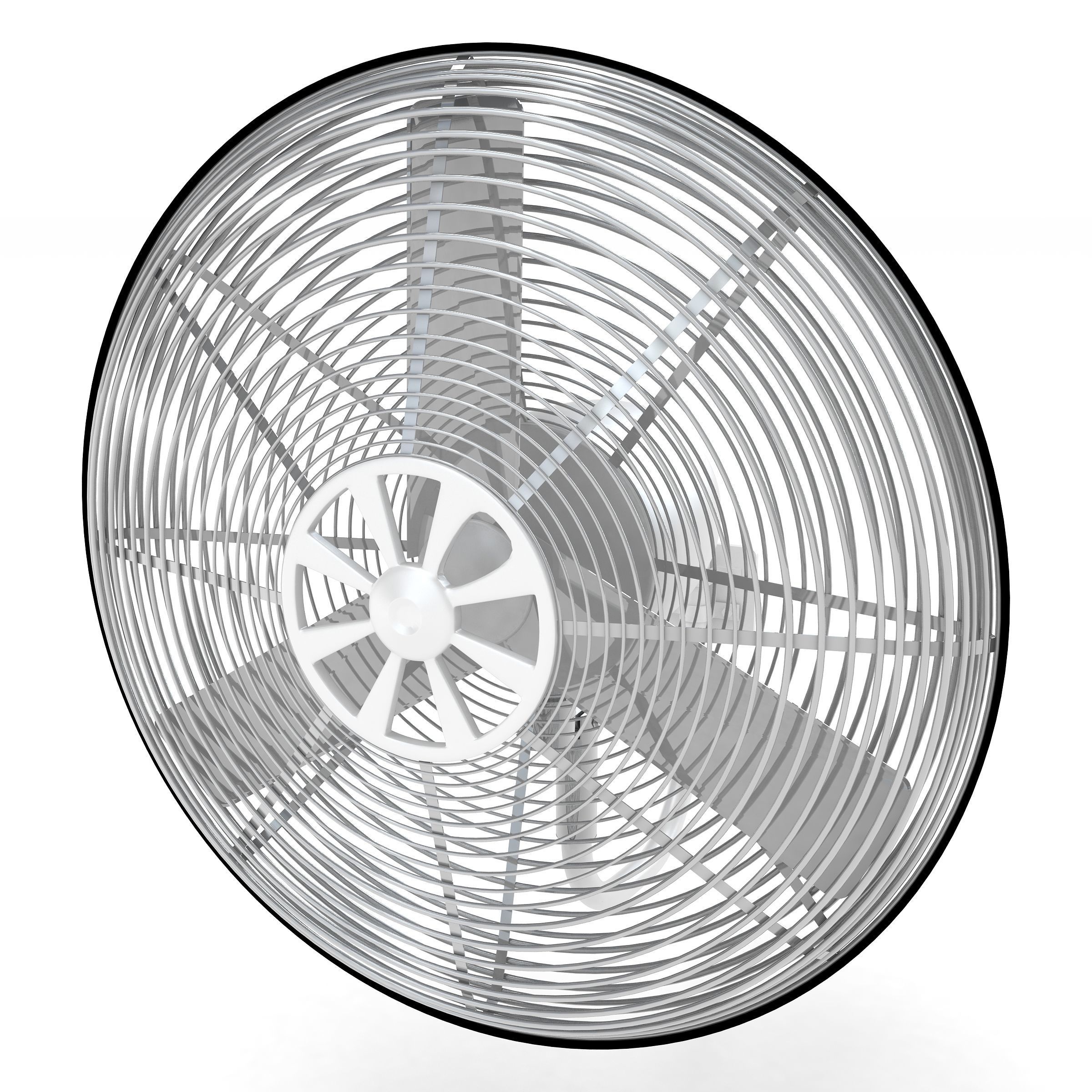  wall fan 3D model_1