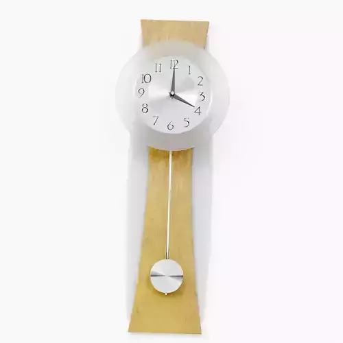 Stylized Wall Clock 3D model
