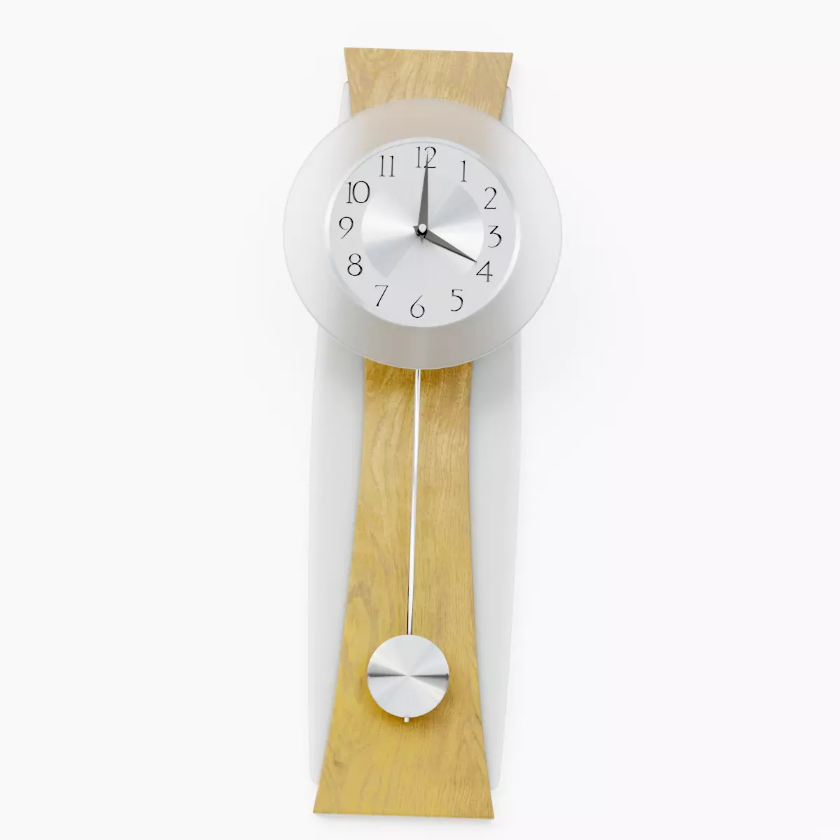 Stylized Wall Clock 3D model_0