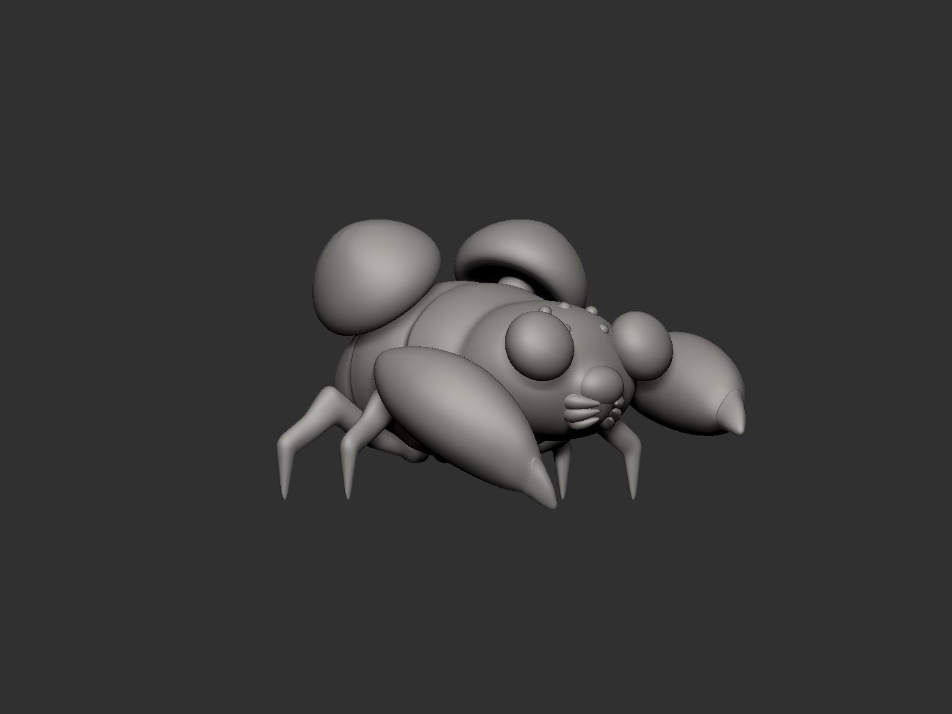 pokemon paras 3D print model_4