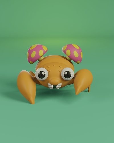 pokemon paras 3D print model
