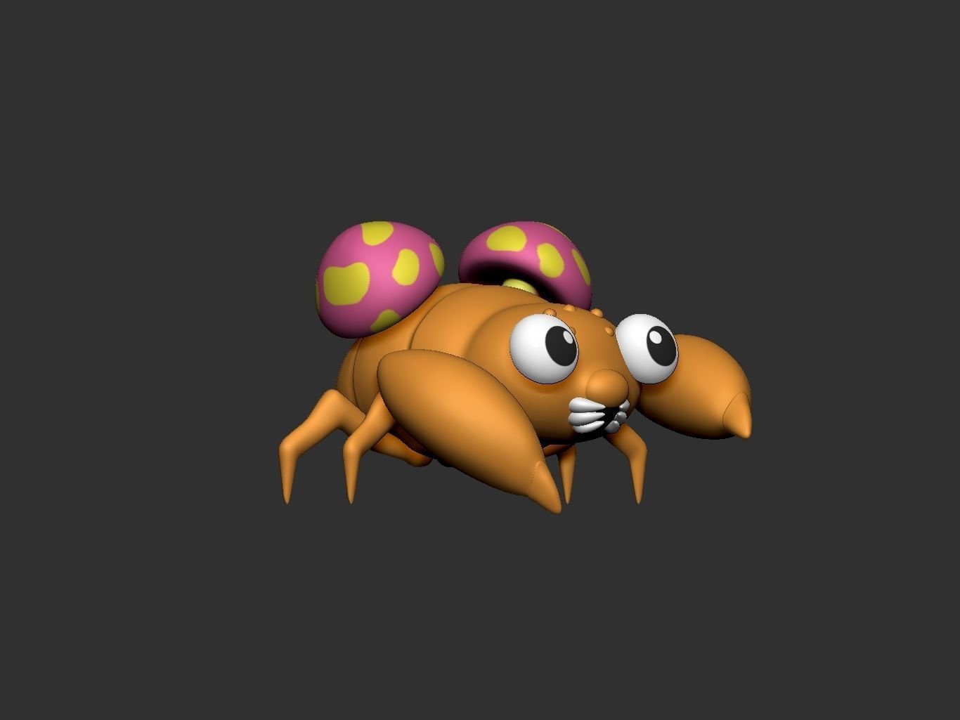 pokemon paras 3D print model_3