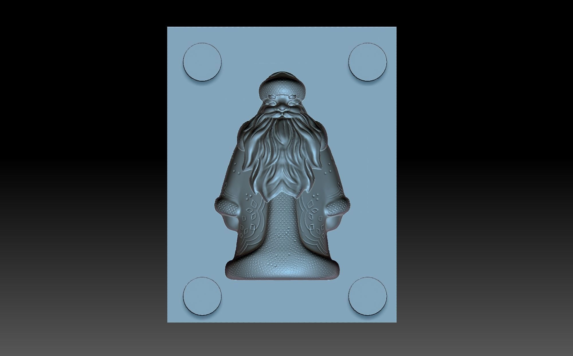 Santa Claus 3D print model_5