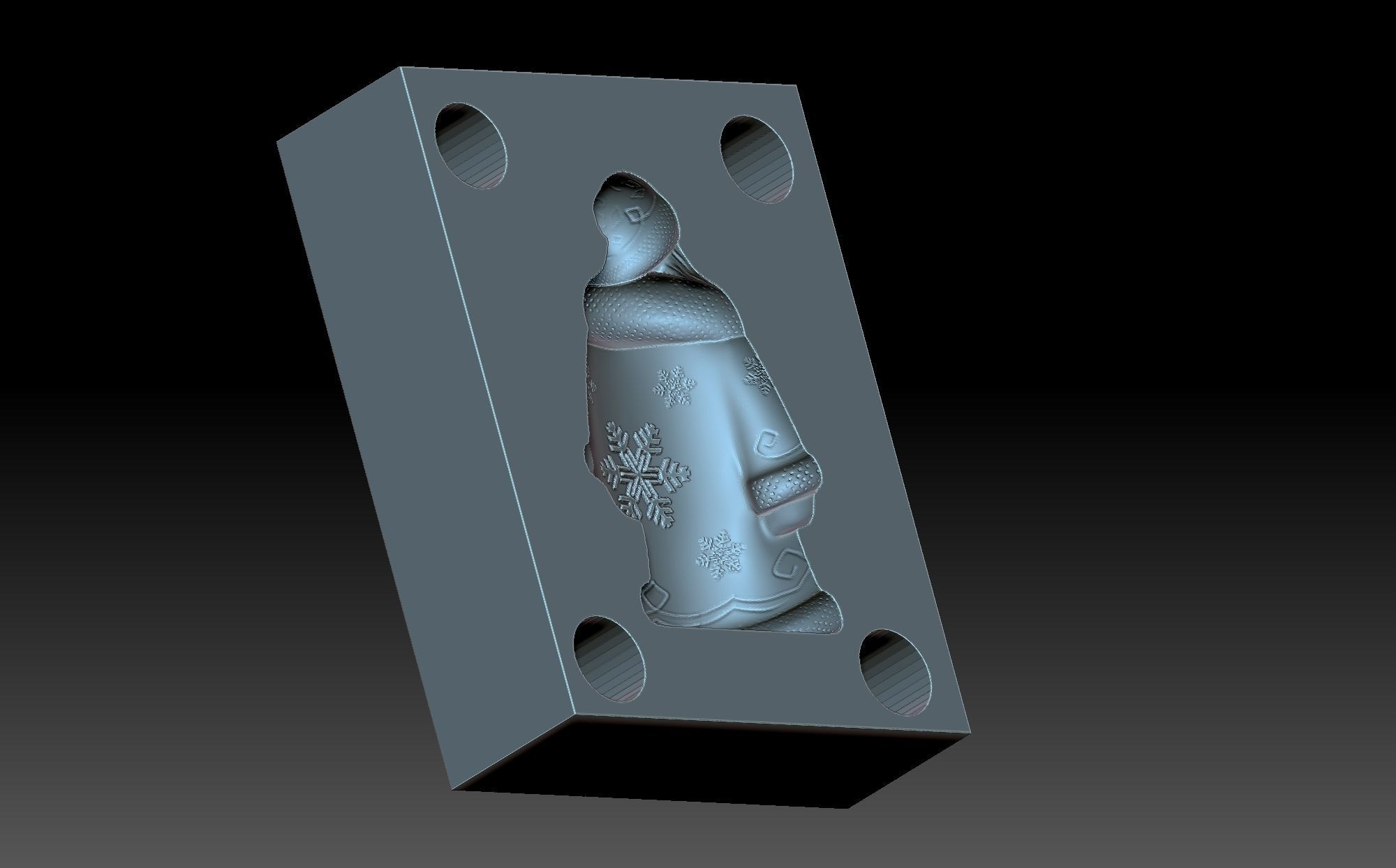 Santa Claus 3D print model_3