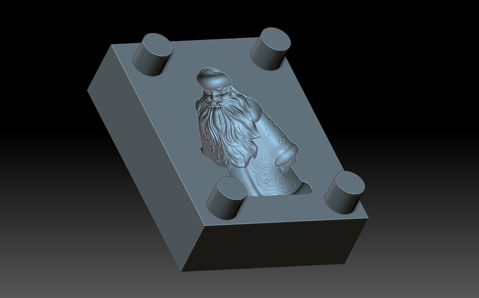 Santa Claus 3D print model_7