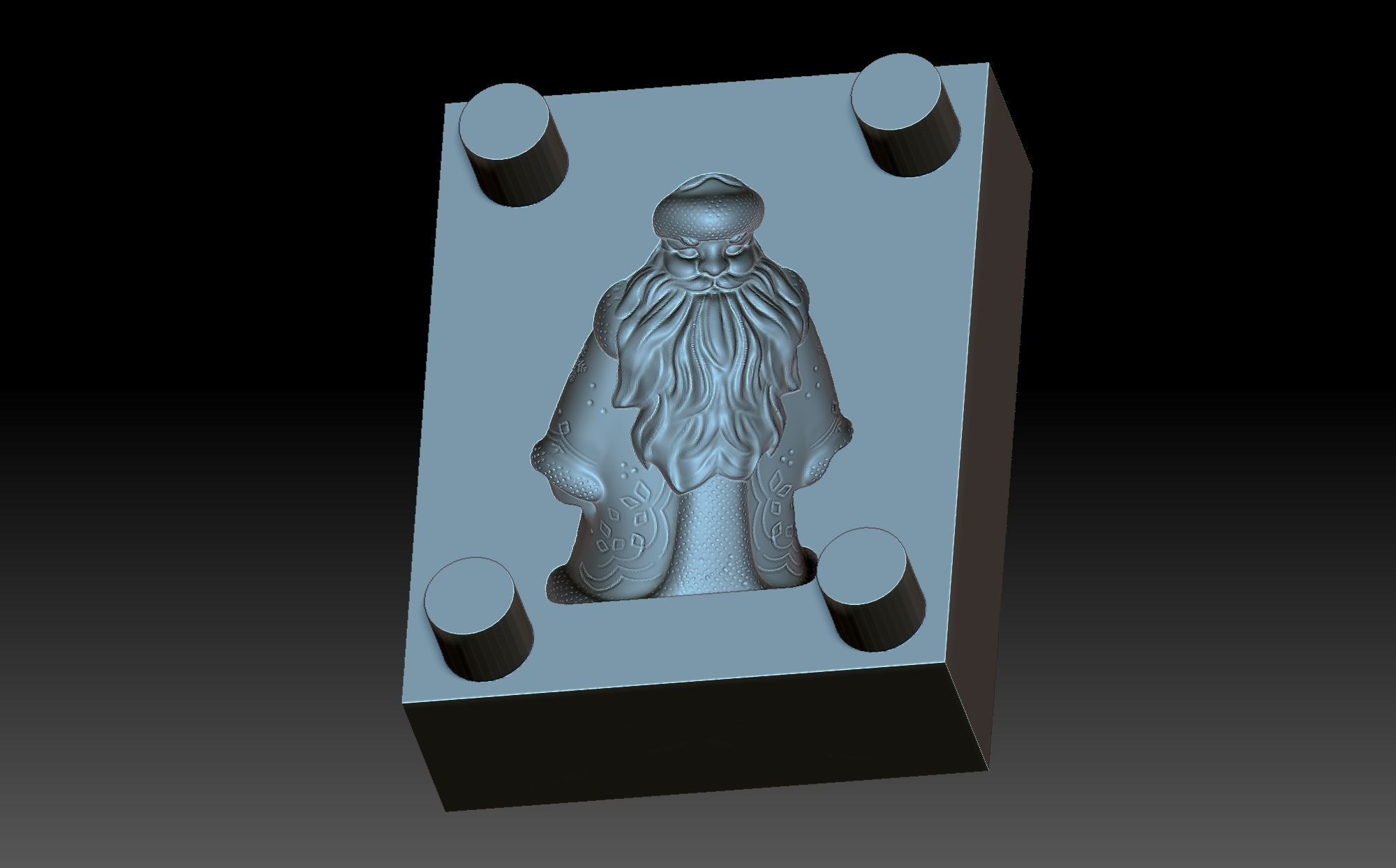 Santa Claus 3D print model_6