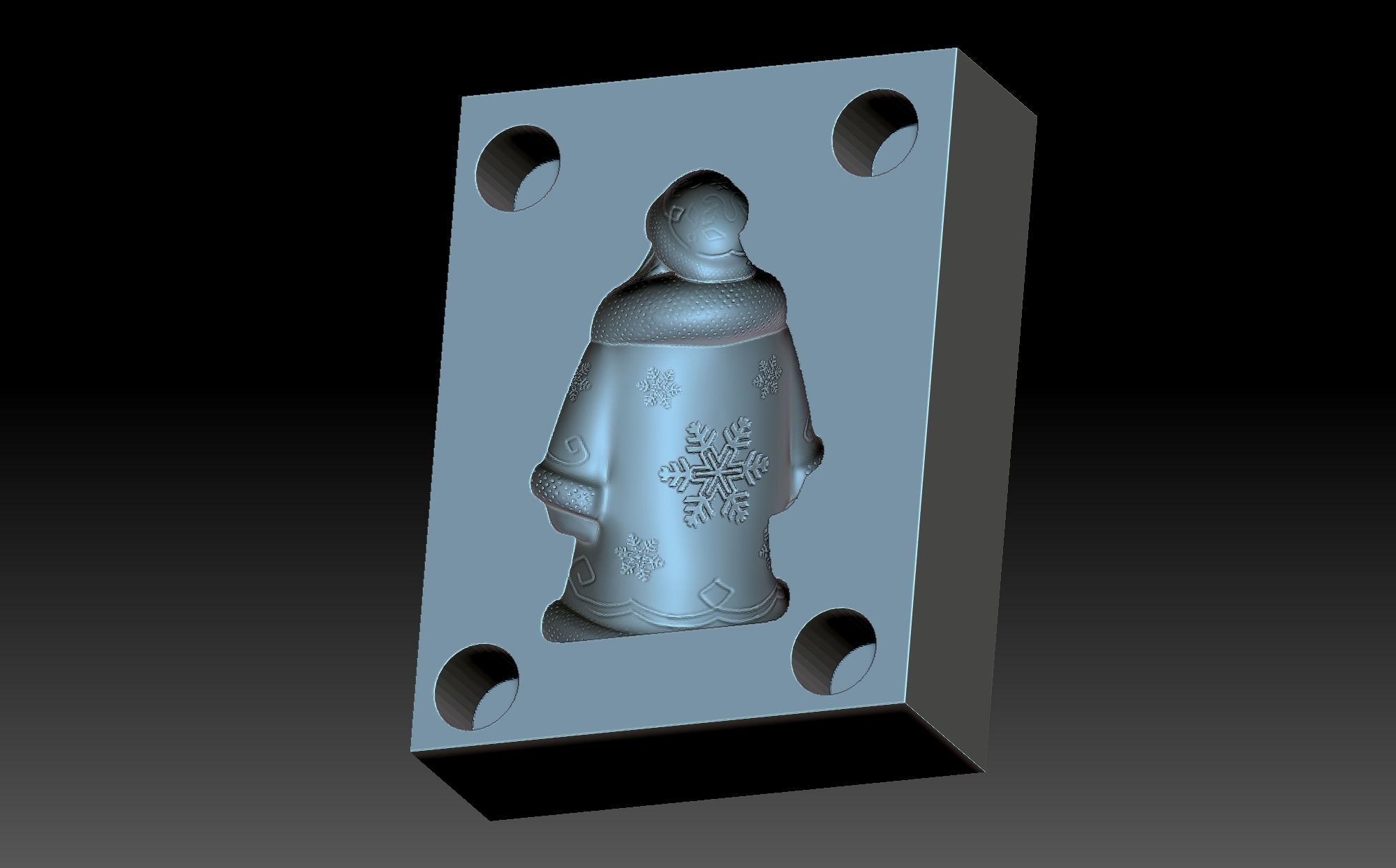 Santa Claus 3D print model_1