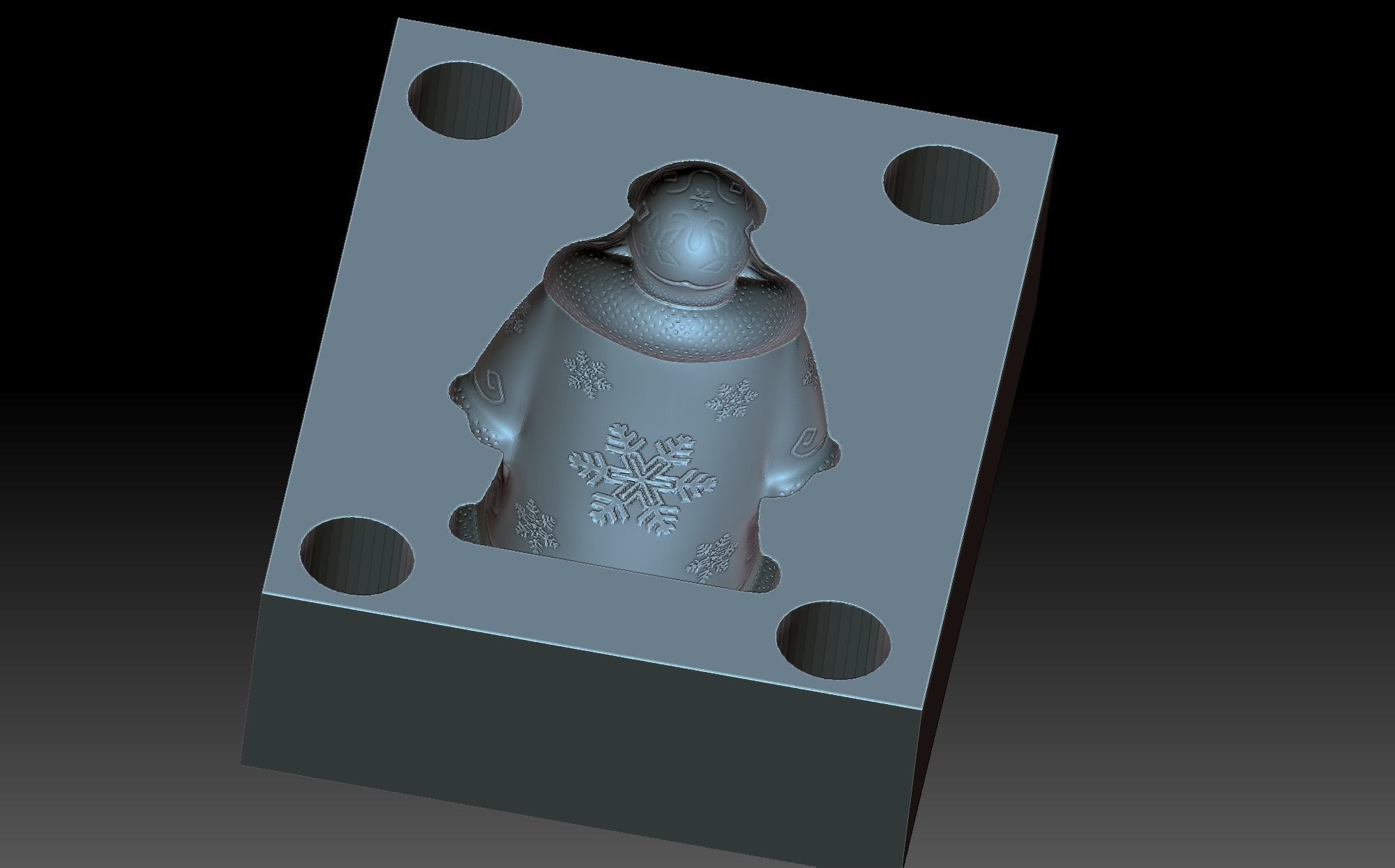 Santa Claus 3D print model_4