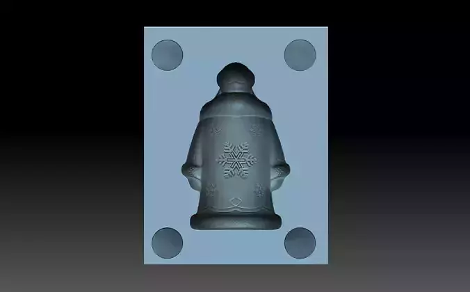 Santa Claus 3D print model