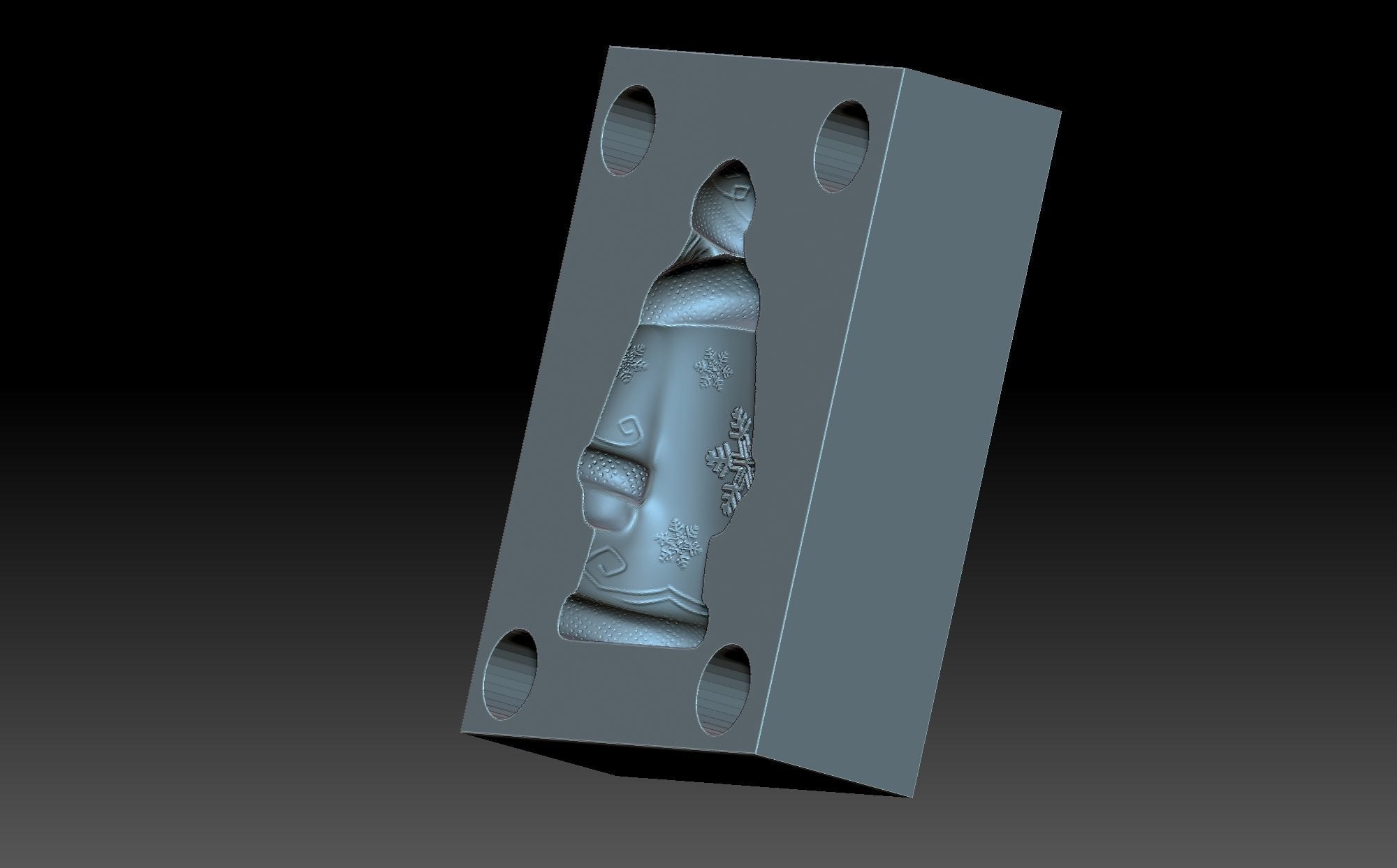 Santa Claus 3D print model_2