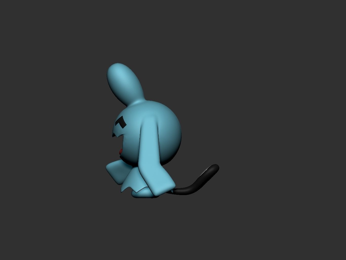 pokemon wynaut 3D print model_9