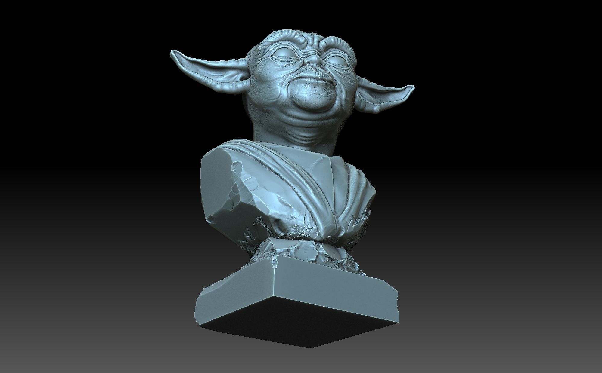 Master Yoda 3D print model_6