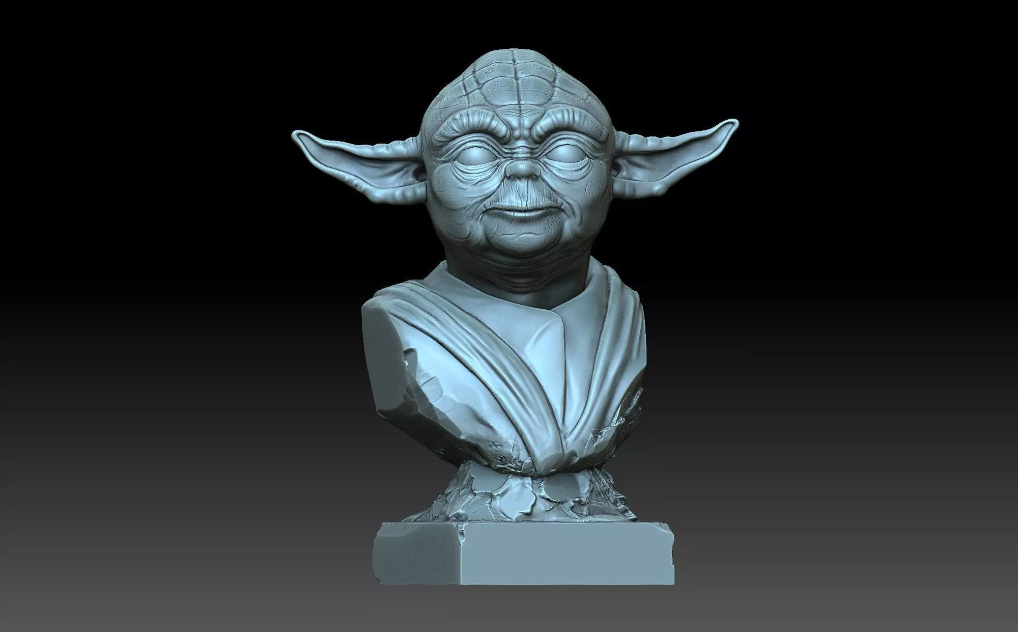 Master Yoda 3D print model_0