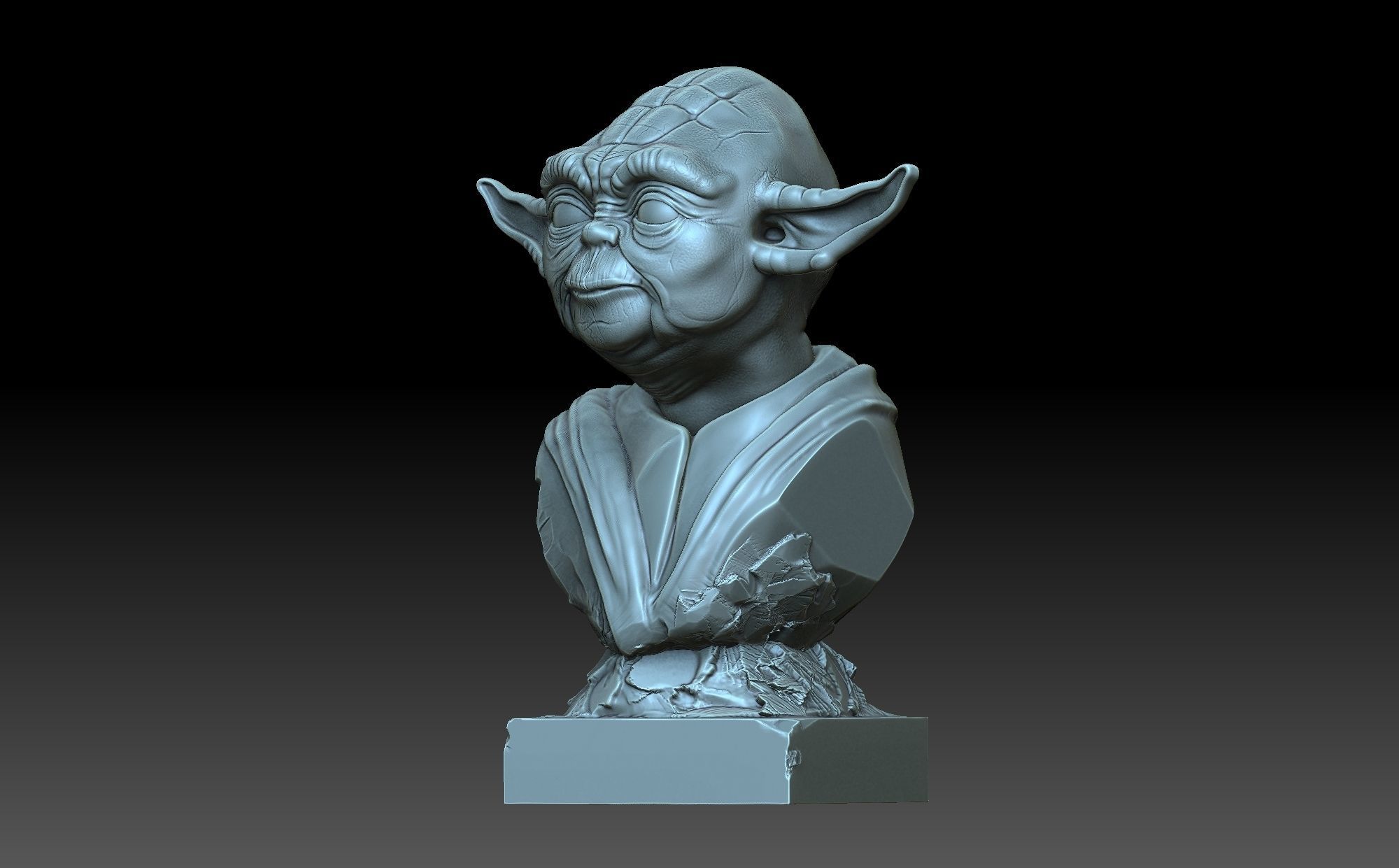 Master Yoda 3D print model_1