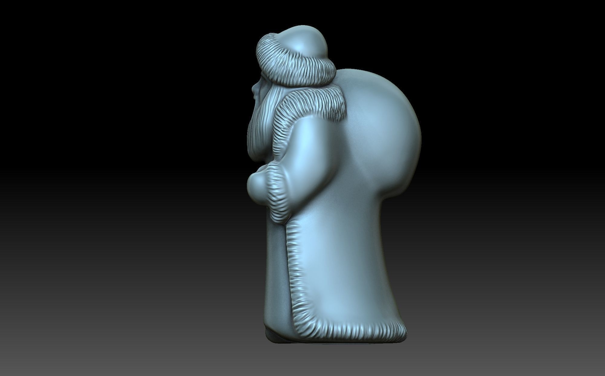 Father Christmas 3D print model_2