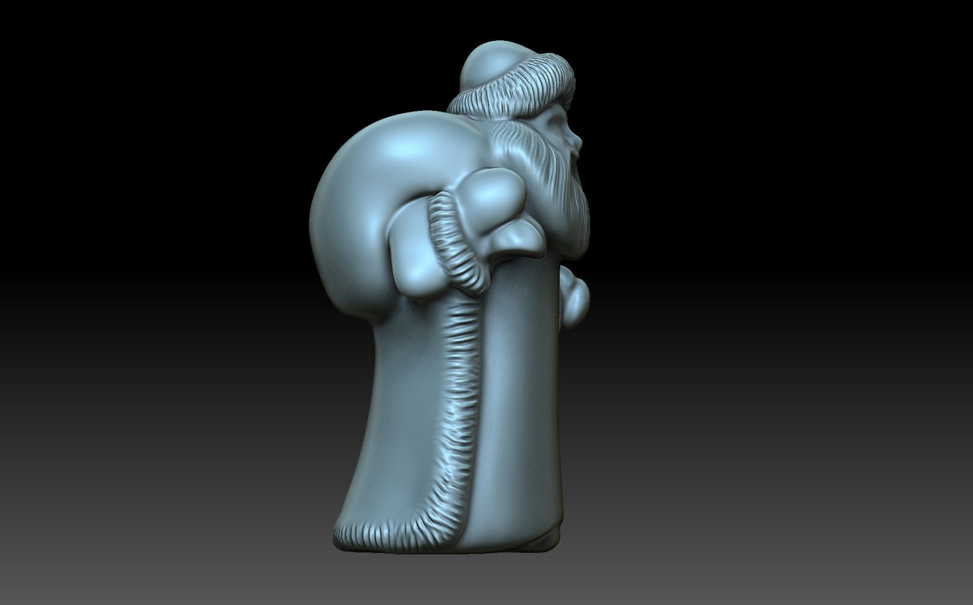 Father Christmas 3D print model_4