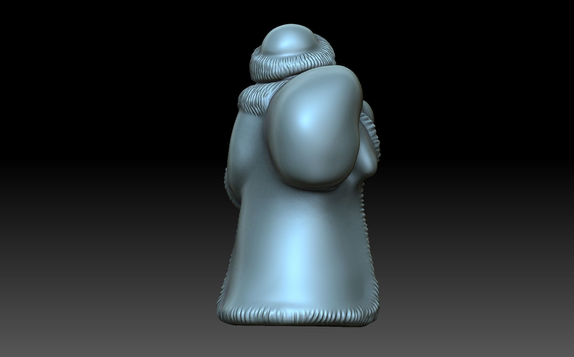 Father Christmas 3D print model_3