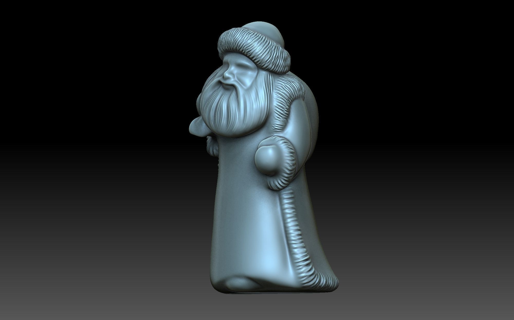 Father Christmas 3D print model_1