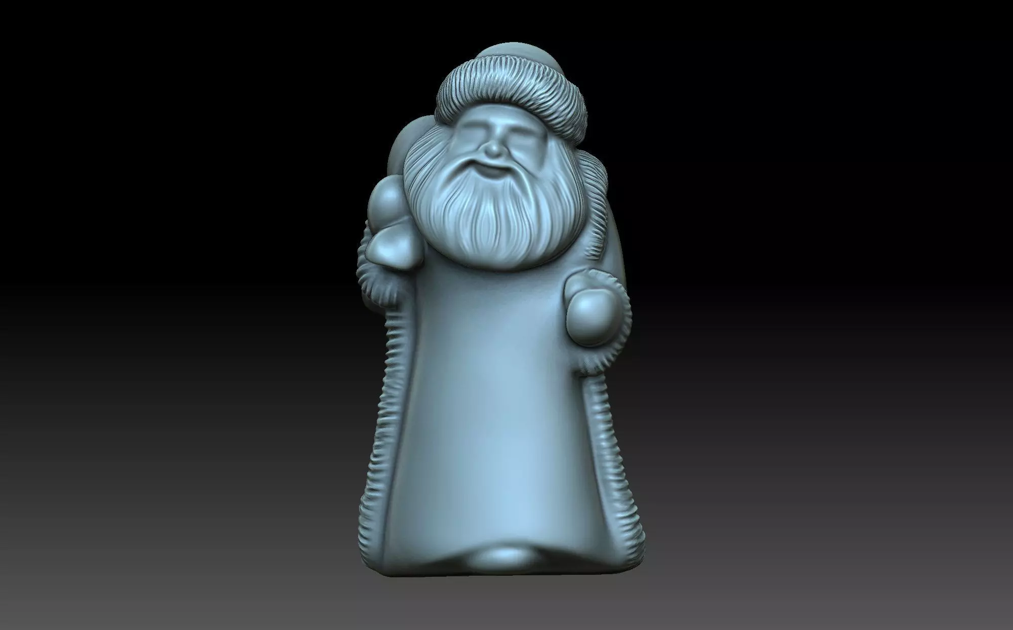 Father Christmas 3D print model_0
