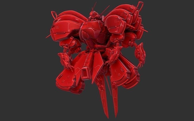 AMX 103 HAMMA HAMMA UC Gundam Kondo Style Mobile Suit 3D print model