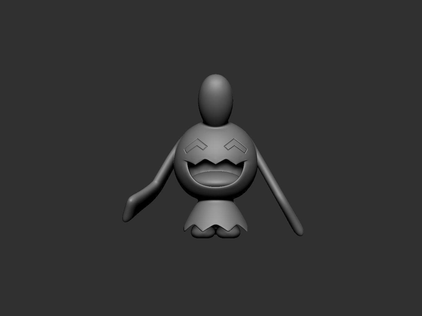 pokemon wynaut evolution pack 3D print model_9