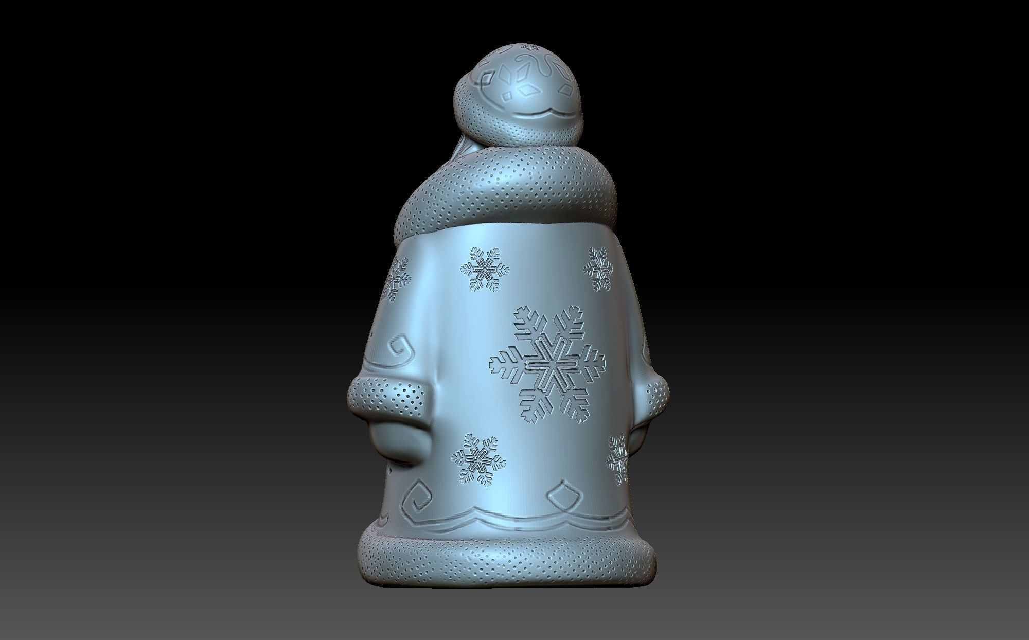 Santa Claus Christmas 3D print model_3