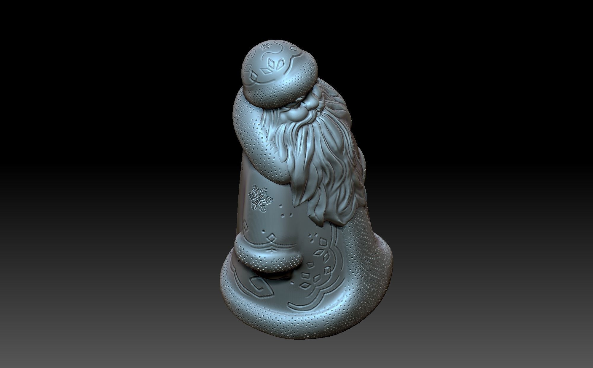 Santa Claus Christmas 3D print model_5