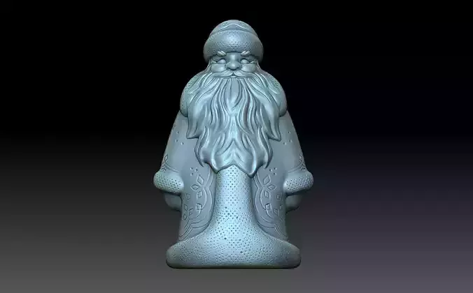 Santa Claus Christmas 3D print model