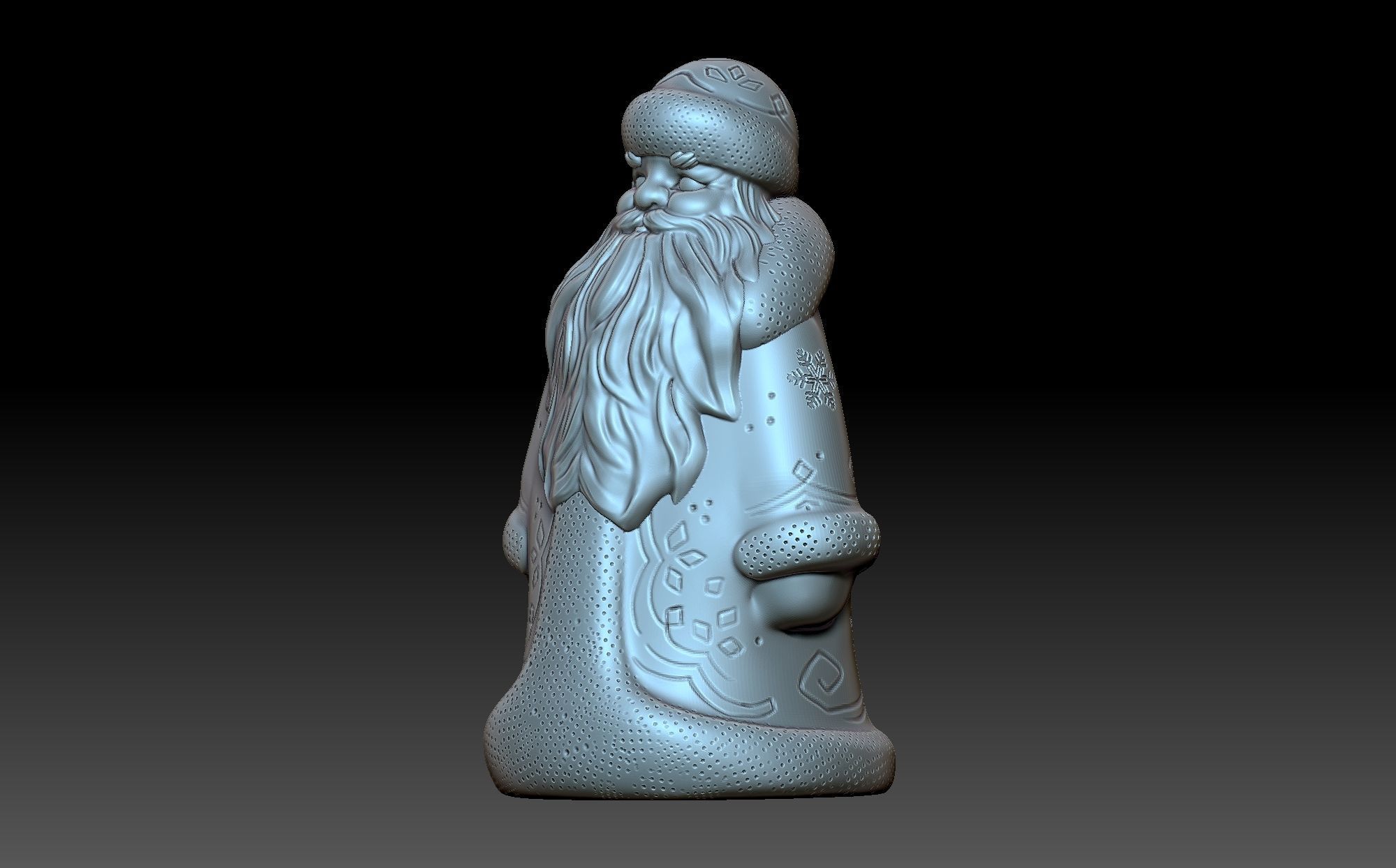 Santa Claus Christmas 3D print model_1