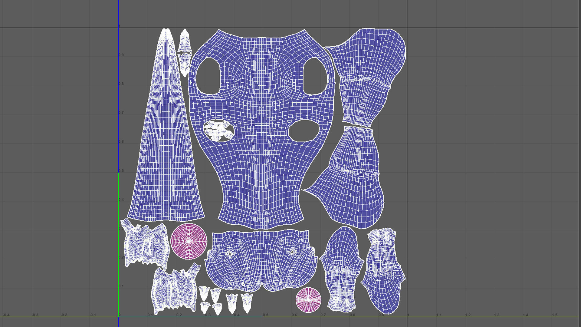 Velociraptor Low-poly 3D model dinosaur Low-poly 3D model_3