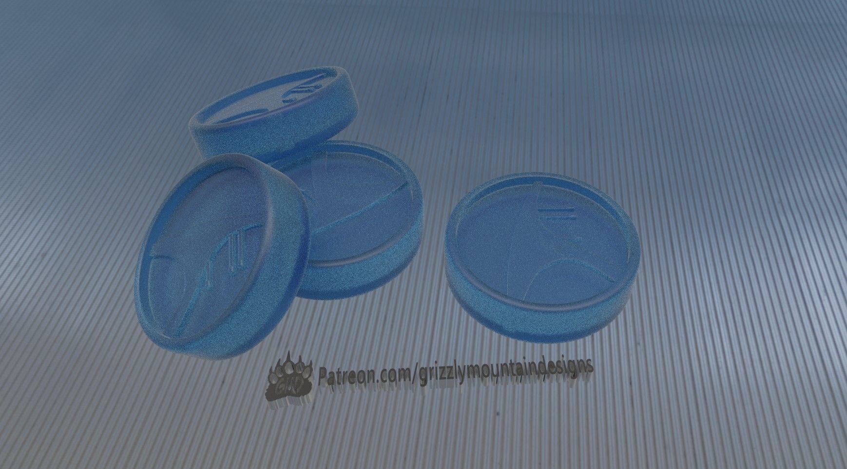 Calamari Flan Credit coin from The Mandalorian 3D print model_1