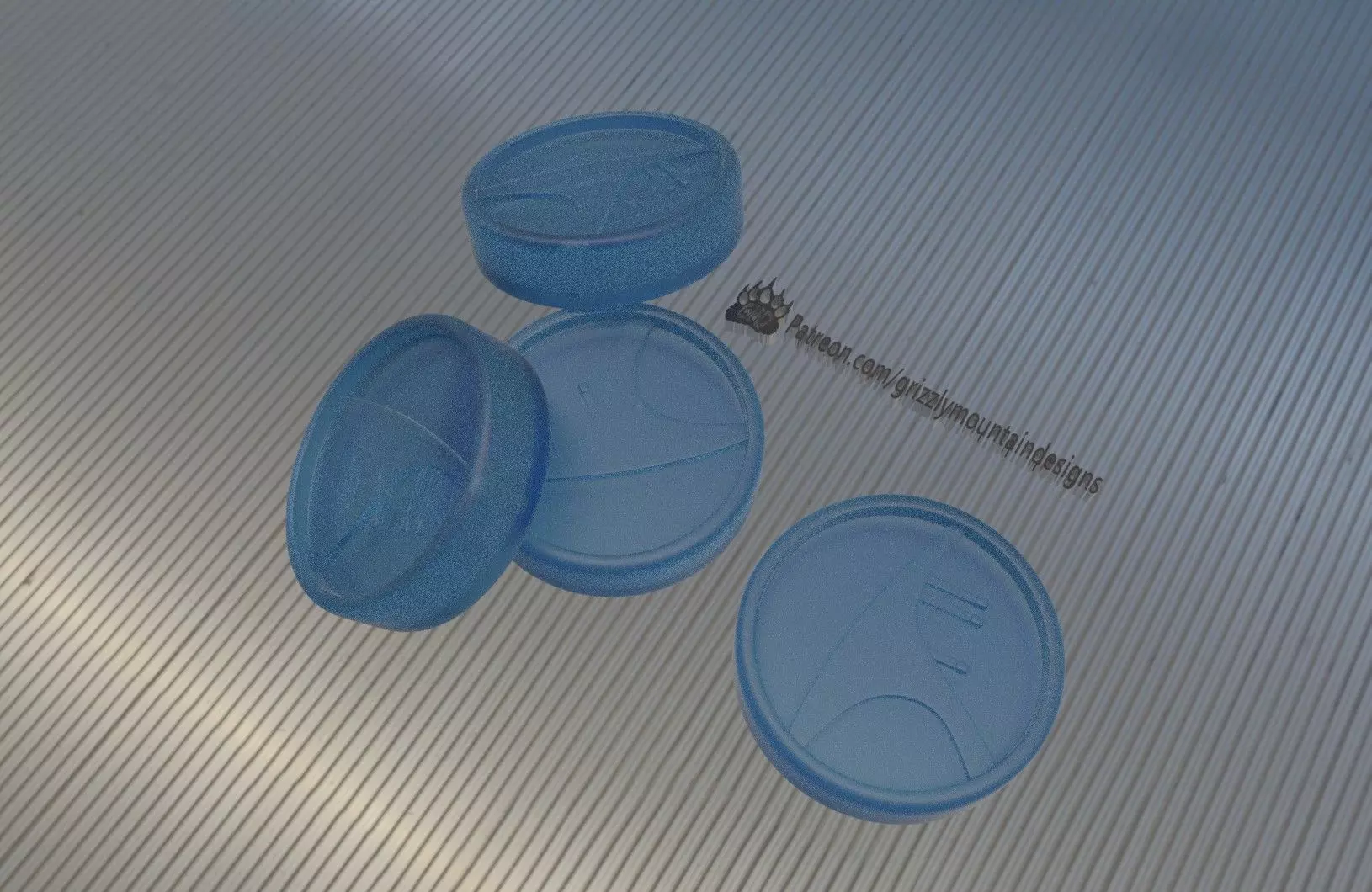 Calamari Flan Credit coin from The Mandalorian 3D print model_0