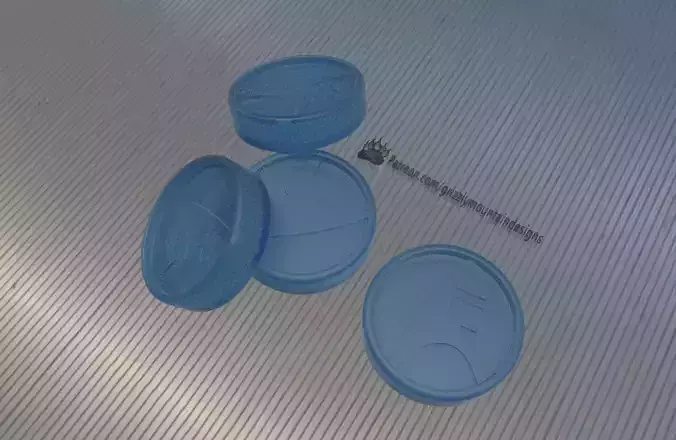 Calamari Flan Credit coin from The Mandalorian