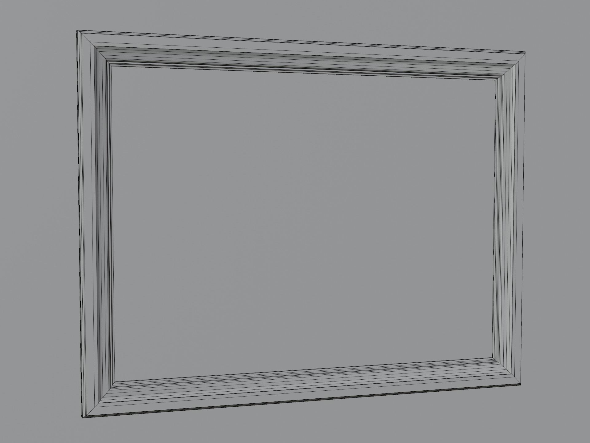 Old Picture Low-poly 3D model_15