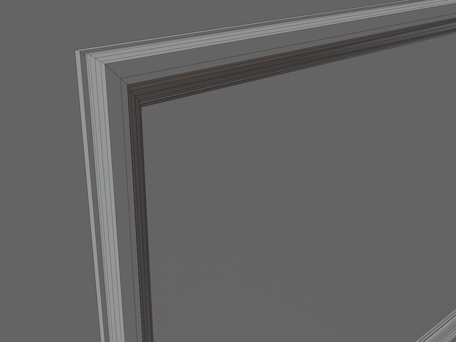 Old Picture Low-poly 3D model_16